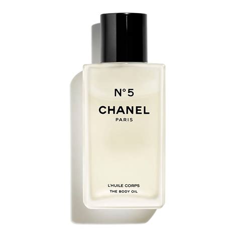 chanel no 5 huile pour le bain|N°5 L'HUILE CORPS .